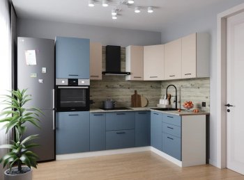 Угловой кухонный гарнитур Фьюжн 2400*1600 мм Sanvut в Ивделе - ivdel.mebel-e96.ru