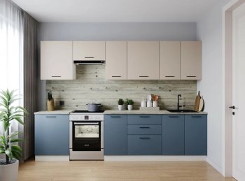 Кухонный гарнитур Фьюжн 3000 мм (Санвут) в Ивделе - ivdel.mebel-e96.ru