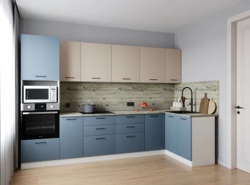 Угловой кухонный гарнитур Фьюжн 3200*1400 мм (Санвут) в Ивделе - ivdel.mebel-e96.ru