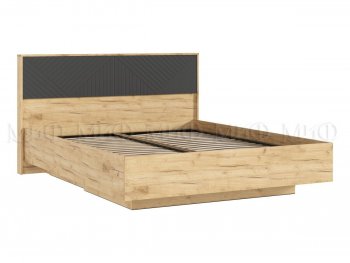 Спальный гарнитур Флэш крафт/графит, модульный (Миф) в Ивделе - ivdel.mebel-e96.ru