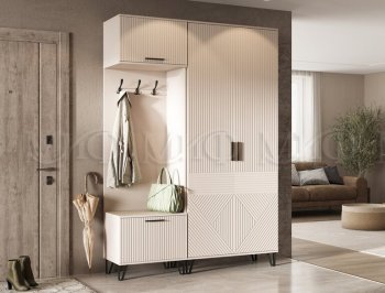 Прихожая Флэш комп.2, кашемир (Миф) в Ивделе - ivdel.mebel-e96.ru