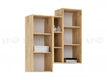 Стенка Флэш крафт/белый (Миф) в Ивделе - ivdel.mebel-e96.ru