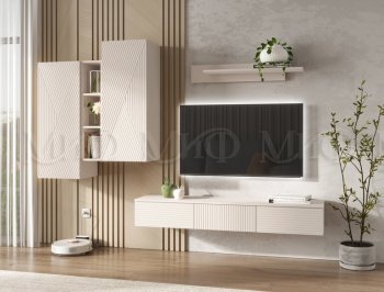 Стенка Флэш комп.2 кашемир (Миф) в Ивделе - ivdel.mebel-e96.ru