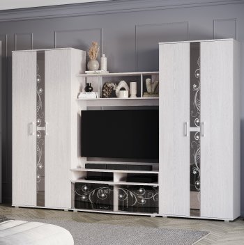 Стенка Флоренция модульная (БТС) в Ивделе - ivdel.mebel-e96.ru