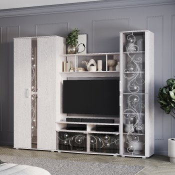 Стенка Флоренция модульная (БТС) в Ивделе - ivdel.mebel-e96.ru