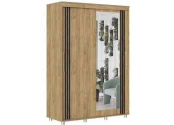 Шкаф-купе 1500 мм Форест крафт золотой(Стиль) в Ивделе - ivdel.mebel-e96.ru