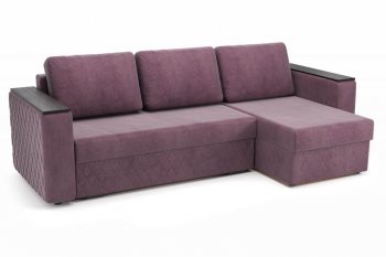 Диван угловой ФОРВАРД (велюр Ультра плюм) (Софт) в Ивделе - ivdel.mebel-e96.ru
