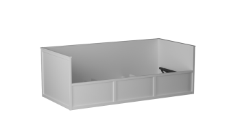Кровать 900 с подъемным механизмом Фрея (СБК) в Ивделе - ivdel.mebel-e96.ru
