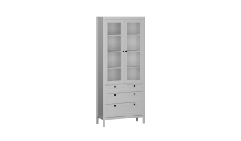 Пенал со стеклом Фрея (СБК) в Ивделе - ivdel.mebel-e96.ru