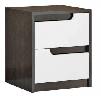 Тумба прикроватная Гавана белый (Текс) в Ивделе - ivdel.mebel-e96.ru
