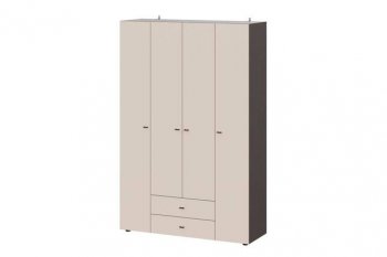 Шкаф 1350 мм четырехств. комб. Гиза (МИ) в Ивделе - ivdel.mebel-e96.ru | фото