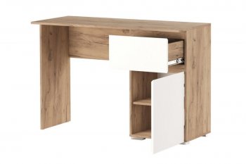 Письменный стол Гретта 1С1Я крафт золотой (Памир) в Ивделе - ivdel.mebel-e96.ru
