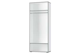 Шкаф 2 дв. Грей (УНИ) (МЛК) в Ивделе - ivdel.mebel-e96.ru