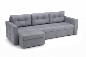 Диван угловой Грейс (рогожка SHE980 (серый)) (Софт) в Ивделе - ivdel.mebel-e96.ru
