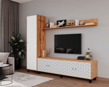 Стенка HYGGE комп.1 зигзаги (Мама) в Ивделе - ivdel.mebel-e96.ru