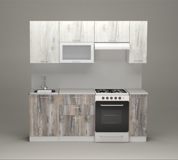 Кухонный гарнитур Инна ультра 2000 мм (Герда) в Ивделе - ivdel.mebel-e96.ru