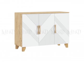 Спальный гарнитур Ирис крафт/белый, модульный (Миф) в Ивделе - ivdel.mebel-e96.ru