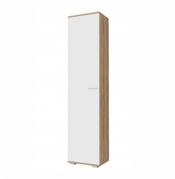Пенал 1дв. Италия П-500 сонома/белый (Памир) в Ивделе - ivdel.mebel-e96.ru