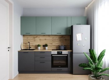 Кухонный гарнитур Изумруд 2550 мм (Санвут) в Ивделе - ivdel.mebel-e96.ru