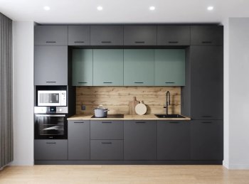Кухонный гарнитур Изумруд 3400 мм (Санвут) в Ивделе - ivdel.mebel-e96.ru