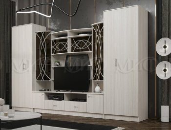 Стенка Женева сандал (3500) Миф в Ивделе - ivdel.mebel-e96.ru