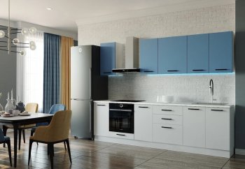 Кухонный гарнитур Капри ЛДСП/МДФ 2800 мм Sanvut в Ивделе - ivdel.mebel-e96.ru