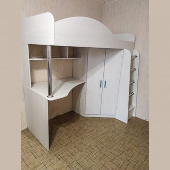 Кровать-чердак Каприз-2 (АстридМ) в Ивделе - ivdel.mebel-e96.ru