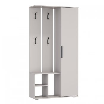 Прихожая Кармен-1 кашемир (Олмеко) в Ивделе - ivdel.mebel-e96.ru