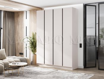 Шкаф 1600 мм 4-х створчатый Келвин кашемир (Миф) в Ивделе - ivdel.mebel-e96.ru