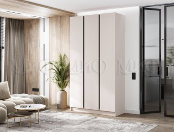 Шкаф 1200 мм 3-х ств. Келвин кашемир (Миф) в Ивделе - ivdel.mebel-e96.ru