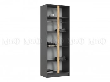 Шкаф 800 мм 2-х ств. Келвин графит  (Миф) в Ивделе - ivdel.mebel-e96.ru