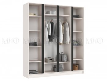 Шкаф 2000 мм 4-х ств. Келвин кашемир (Миф) в Ивделе - ivdel.mebel-e96.ru