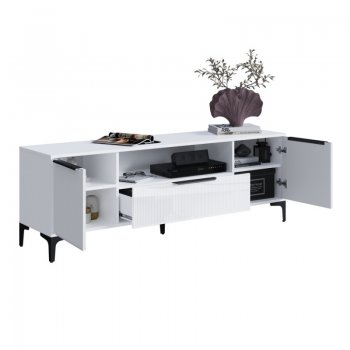 Тумба ТВ на 1650 Кимберли белый (Handis) в Ивделе - ivdel.mebel-e96.ru