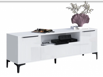 Тумба ТВ на 1650 Кимберли белый (Handis) в Ивделе - ivdel.mebel-e96.ru