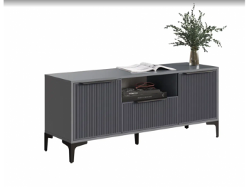 Тумба ТВ на 1350 Кимберли графит (Handis) в Ивделе - ivdel.mebel-e96.ru