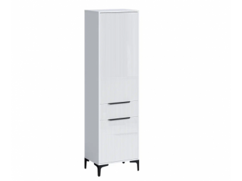 Пенал 550 мм Кимберли белый (Handis) в Ивделе - ivdel.mebel-e96.ru