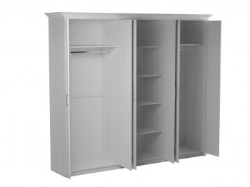 Шкаф 2700 мм 6-дверный Клер (СБК) в Ивделе - ivdel.mebel-e96.ru
