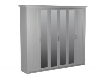 Шкаф 2700 мм 6-дверный Клер (СБК) в Ивделе - ivdel.mebel-e96.ru