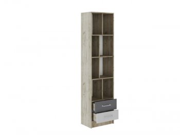 Пенал Колибри Лофт серый (Текс) в Ивделе - ivdel.mebel-e96.ru