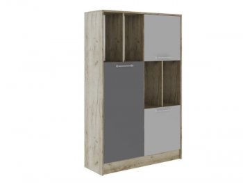 Пенал малый Колибри Лофт серый (Текс) в Ивделе - ivdel.mebel-e96.ru