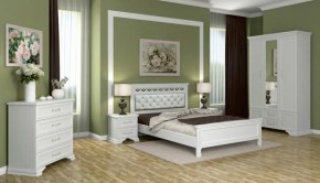 Комод 4 ящ  ГРАЦИЯ (лак) Белый / Белый (БМ) в Ивделе - ivdel.mebel-e96.ru