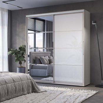 Шкаф-купе Крафт-6 кашемир 2000 мм (БТС) в Ивделе - ivdel.mebel-e96.ru