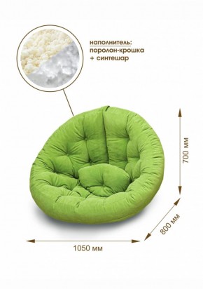 Кресло для отдыха Форест (велюр текстура лайм) в Ивделе - ivdel.mebel-e96.ru