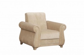 Кресло для отдыха Порто (микровельвет какао / микровельвет крем) в Ивделе - ivdel.mebel-e96.ru