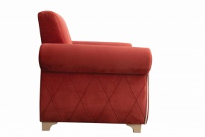 Кресло для отдыха Порто (микровелюр Гавайи бордо / микровельвет крем) в Ивделе - ivdel.mebel-e96.ru