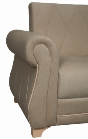 Кресло для отдыха Порто (велюр текстура латте / микровельвет крем) в Ивделе - ivdel.mebel-e96.ru