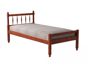 Кровать-10 одинарная с фигурными спинками из массива (800*2000) в Ивделе - ivdel.mebel-e96.ru