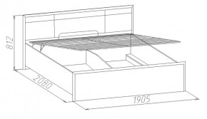 Кровать Амели с подъемным механизмом 1400*2000 в Ивделе - ivdel.mebel-e96.ru