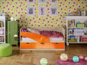 Кровать Бабочки (Оранжевый металлик) 1800 в Ивделе - ivdel.mebel-e96.ru