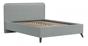 Кровать с подъемным механизмом Миа 1400 (серый) (НиК) в Ивделе - ivdel.mebel-e96.ru